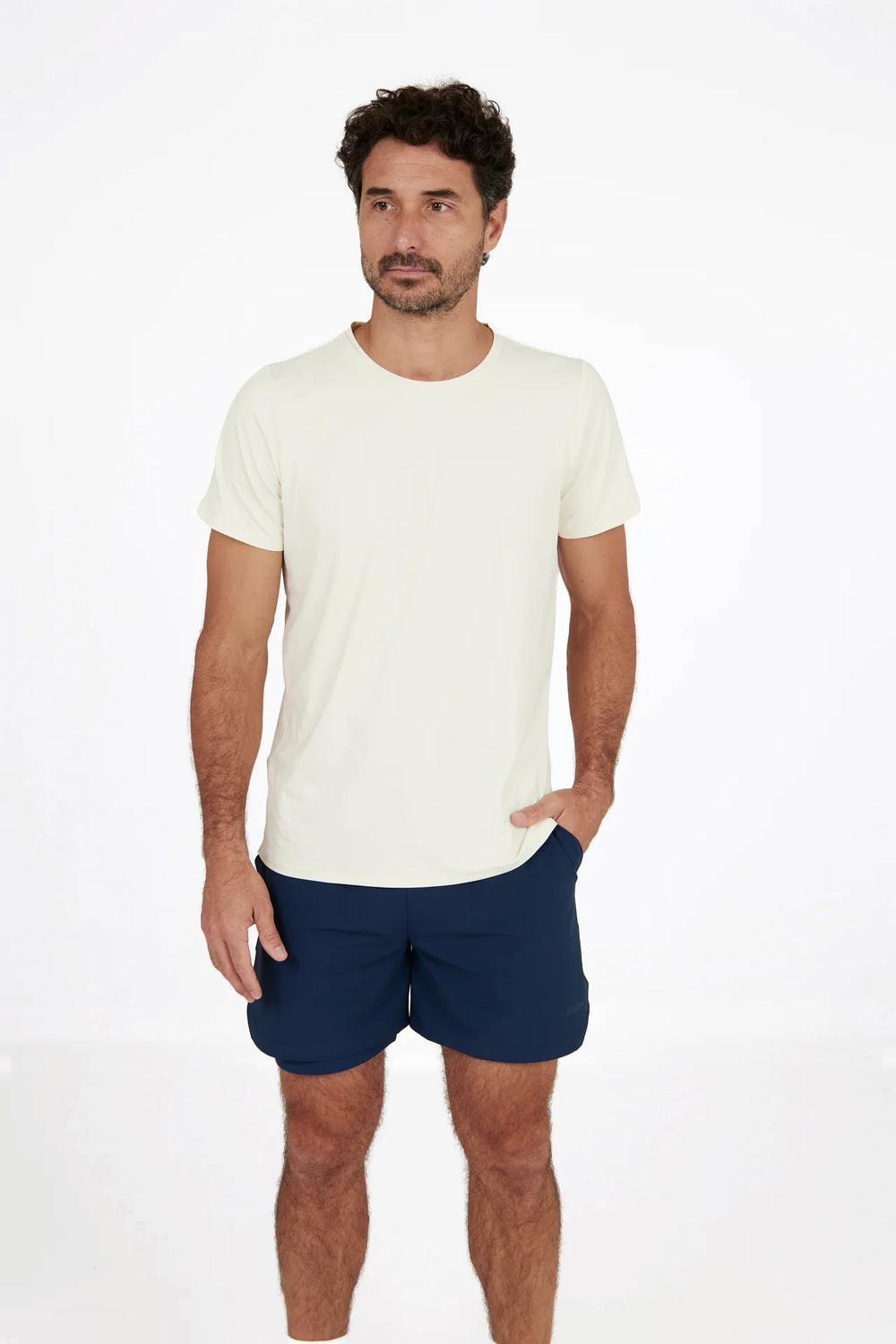 BASELINE CREAM/NAVY SET